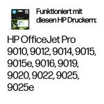 HP 963XL Cyan Original Druckerpatrone mit hoher Reichweite