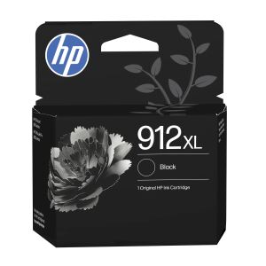 HP 912XL Schwarz Original Druckerpatrone mit hoher Reichweite
