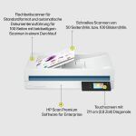 HP ScanJet Enterprise Flow N6600 fnw1 Flachbettscanner...