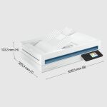 HP ScanJet Enterprise Flow N6600 fnw1 Flachbettscanner 1200 x 1200 DPI A4 Weiß