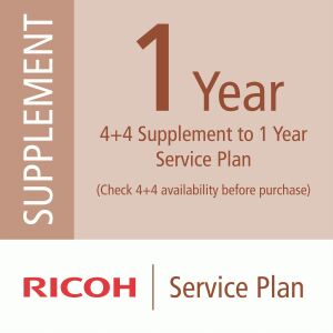 Ricoh 4+4 Upgrade zu einem 1 Jahre Serviceplan