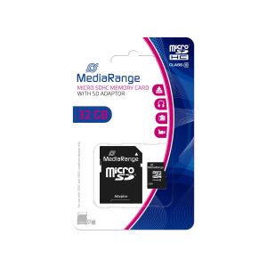 MediaRange 32GB microSDHC Klasse 10