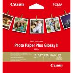 Canon PP-201 Glossy II Fotopapier Plus 13 x 13 cm  20 Blatt