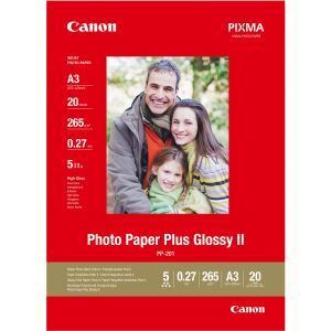Canon PP-201 Glossy II Fotopapier Plus A3 – 20 Blatt