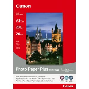 Canon SG-201 Fotopapier Plus Seidenglanz A3 Plus – 20 Blatt