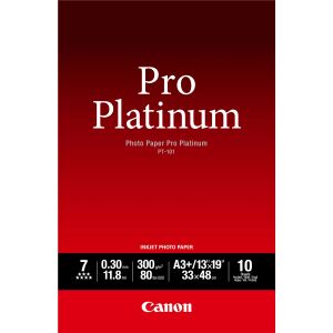 Canon PT-101 Pro Platinum Fotopapier A3 Plus – 10 Blatt