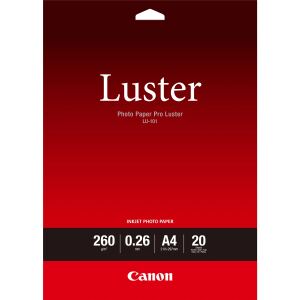 Canon LU-101 Luster Fotopapier Pro A4 – 20 Blatt