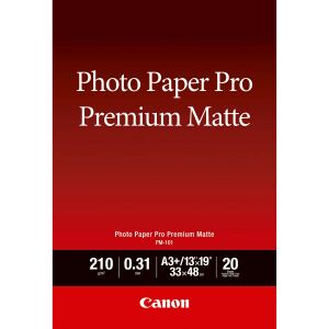 Canon PM-101 Premium-Fotopapier matt A3 Plus – 20 Blatt