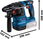 Bosch Professional GBH 18V-22 Akku-Bohrhammer solo inkl....