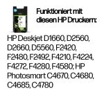 HP 300 2er-Pack Schwarz/Cyan/Magenta/Gelb Original...