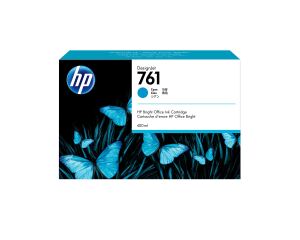 HP 761 Cyan DesignJet Druckerpatrone, 400 ml
