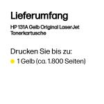 HP 131A Gelb Original LaserJet Tonerkartusche