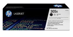 HP 305X Original LaserJet Tonerkartusche mit hoher Reichweite, Schwarz