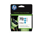 HP 712 3er-Pack Cyan DesignJet Druckerpatronen, 29 ml