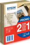 Epson Premium Glossy Photo Paper - 10x15cm - 2x 40...