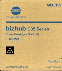 Konica Minolta TNP22K Tonerkartusche 1 Stück(e) Original Schwarz