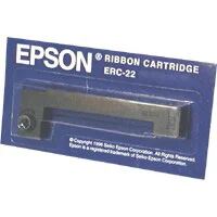 Epson ERC22B Farbbandkassette für M-180/190-Serie, lange Lebensdauer, Schwarz
