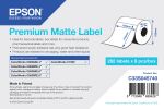 Epson Premium Matte Label - Die-Cut Roll: 105mm x 210mm,...