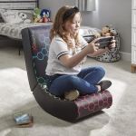 X Rocker Neo Hex Edition Konsolen-Gamingstuhl Gepolsterter, ausgestopfter Sitz Schwarz
