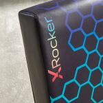 X Rocker Neo Hex Edition Konsolen-Gamingstuhl Gepolsterter, ausgestopfter Sitz Schwarz