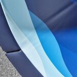 X Rocker 2022085 Videospiel-Stuhl Konsolen-Gamingstuhl Gepolsterter, ausgestopfter Sitz Blau