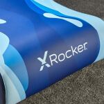 X Rocker 2022085 Videospiel-Stuhl Konsolen-Gamingstuhl Gepolsterter, ausgestopfter Sitz Blau