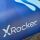 X Rocker 2022085 Videospiel-Stuhl Konsolen-Gamingstuhl Gepolsterter, ausgestopfter Sitz Blau