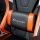 X Rocker Agility eSports PC-Gamingstuhl Gepolsterter, ausgestopfter Sitz Schwarz, Orange, Weiß