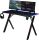 XROCKER Gaming Schreibtisch LED LED App-Steuerung/140cm/schwarz