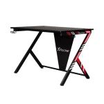 X Rocker Ocelot Aluminium Carbon Gaming Tisch mit...