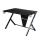 X Rocker Ocelot Aluminium Carbon Gaming Tisch mit Stickern in Rot & Blau