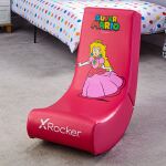 X Rocker Video Rocker - Peach Konsolen-Gamingstuhl Pink, Rot