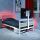 X Rocker 2020123 Bett Spiel-Bett Standard einzeln Rechteckig