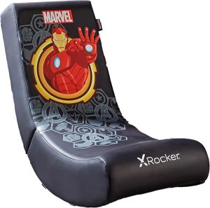 XROCKER Gaming Bodensessel schwarz Marvel/Iron Man/klappbar