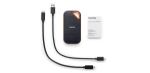 SanDisk Extreme PRO 4 TB USB Typ-C 3.2 Gen 2 (3.1 Gen 2) Schwarz, Orange