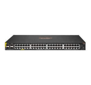 HPE Aruba Networking CX 6000 48G Class4 PoE 4SFP 370W Managed L3 Gigabit Ethernet (10/100/1000) Power over Ethernet (PoE) 1U