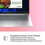 HP ProBook 4 G1i AI Intel Core Ultra 5 225U Laptop 35,6 cm (14") WUXGA 16 GB DDR5-SDRAM 512 GB SSD Wi-Fi 7 (802.11be) Windows 11 Pro AI PC Silber