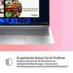 HP ProBook 4 G1i AI Intel Core Ultra 5 225U Laptop 40,6 cm (16") WUXGA 16 GB DDR5-SDRAM 512 GB SSD Wi-Fi 7 (802.11be) Windows 11 Pro AI PC Silber