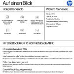 HP EliteBook 6 G1i AI Intel Core Ultra 5 225U Laptop 40,6 cm (16") WUXGA 16 GB DDR5-SDRAM 512 GB SSD Wi-Fi 7 (802.11be) Windows 11 Pro AI PC Silber