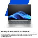HP EliteBook 6 G1i AI Intel Core Ultra 5 225U Laptop 40,6 cm (16") WUXGA 16 GB DDR5-SDRAM 512 GB SSD Wi-Fi 7 (802.11be) Windows 11 Pro AI PC Silber