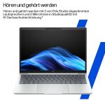 HP EliteBook 8 G1i AI PC Intel Core Ultra 5 225U Laptop 33,8 cm (13.3") WUXGA 16 GB LPDDR5x-SDRAM 512 GB SSD Wi-Fi 7 (802.11be) Windows 11 Pro Silber