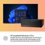 HP ProDesk 4 SFF G1i Desktop AI PC Intel Core Ultra 5 235 16 GB DDR5-SDRAM 512 GB SSD Windows 11 Pro Schwarz