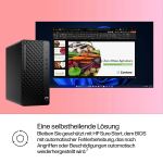HP ProDesk 4 G1i AI PC Intel Core Ultra 7 265 16 GB DDR5-SDRAM 512 GB SSD Windows 11 Pro Tower Schwarz