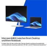 HP EliteStudio 8 All-in-One G1i 23.8 inch Desktop AI PC Intel Core Ultra 7 60,5 cm (23.8") 1920 x 1080 Pixel 32 GB DDR5-SDRAM Windows 11 Pro Wi-Fi 7 (802.11be) Silber