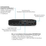 HP Elite Mini 800 G9 Intel® Core™ i5 i5-14500 16 GB DDR5-SDRAM 256 GB SSD Windows 11 Pro Mini PC Mini-PC Schwarz