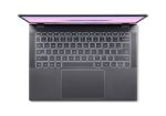 Acer Chromebook Plus 514 CBE594-2-TCO-30CD Intel Core 3 100U 35,6 cm (14") WUXGA 16 GB LPDDR5x-SDRAM 256 GB SSD Wi-Fi 7 (802.11be) ChromeOS Grau