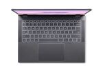 Acer Chromebook Plus 514 CBE594-2L-TCO-54HB Intel Core 5 120U 35,6 cm (14") WUXGA 16 GB LPDDR5x-SDRAM 256 GB SSD Wi-Fi 7 (802.11be) ChromeOS Grau QWERTZ Deutsch