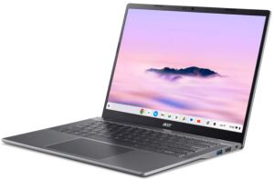 Acer Chromebook CBE594-2-TCO-373B Intel Core 3 100U 35,6 cm (14") WUXGA 8 GB LPDDR5-SDRAM 256 GB SSD Wi-Fi 7 (802.11be) ChromeOS Grau QWERTZ Deutsch