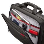 Case Logic DLC-117 Black 43,9 cm (17.3") Messengerhülle Schwarz