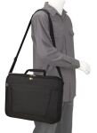Case Logic VNCI-217 Black 43,9 cm (17.3") Messengerhülle Schwarz